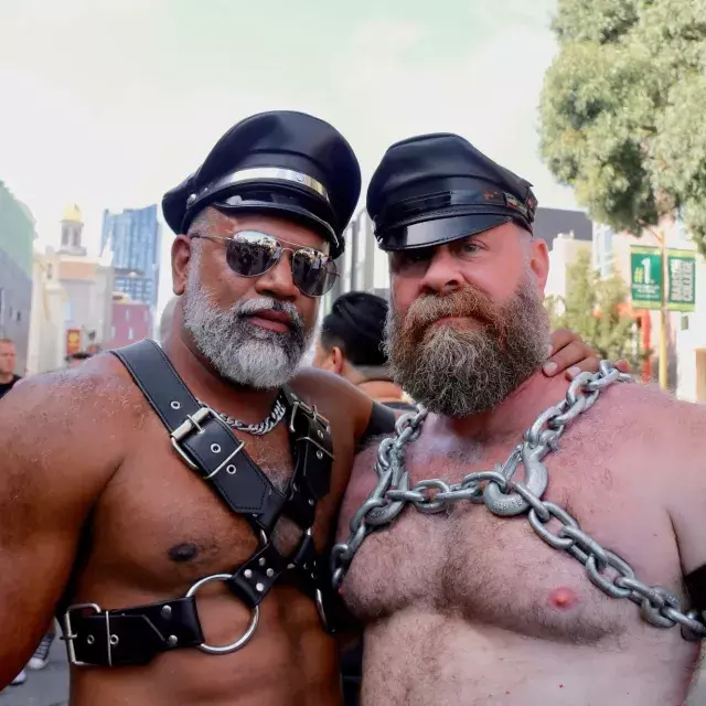 Participantes típicos da Feira de Folsom Street